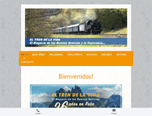 Tablet Screenshot of eltrendelavida.es